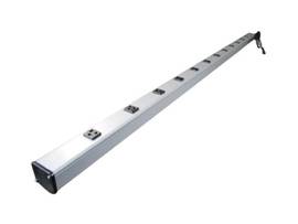 LEGRAND-WIREMOLD LC 72IN GRAY W/12 5-15R
