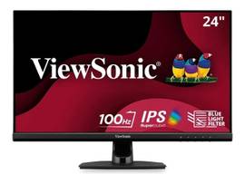 VIEWSONIC 24 1080P IPS MONITOR WITH HDMI, VGA, 1920X1080 RESOLUTION.