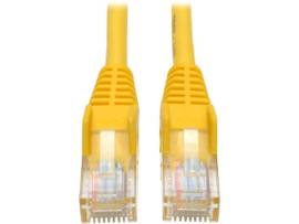 TRIPP LITE 15FT CAT5E/CAT5 350MHZ SNGLSS RJ45 YELLO