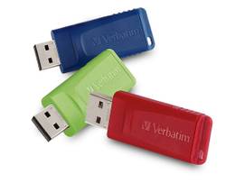 STORE N GO USB FLASH DRV 16GB-3PK-RD