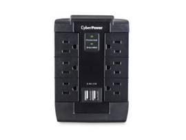 CYBERPOWER PRO SURGE PROTECTOR 6 OUTLET SWIVEL WALL