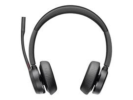 HP POLY VOYAGER 4320 MICROSOFT TEAMS CERTIFIED HEADSET +BT700 DONGLE +CHARGING STAND
