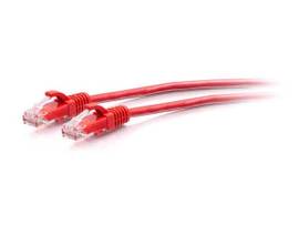 C2G 5FT CAT6A RED SLIM PATCH CABLE