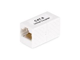 STARTECH RJ45 COUPLER 5-PACK, INLINE CAT6 COUPLER, FEMALE TO FEMALE (F/F) T568 CONNECTOR, UNSHIELDED ETHERNET CABLE EXTENSION