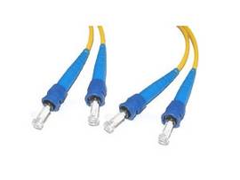 LEGRAND-ORTRONICS 10M ST-ST 9/125 DPX OS1/2 SM PLN FBR-Yellow