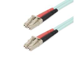 25M (82FT) LC/UPC TO LC/UPC OM4 MULTIMODE FIBER OPTIC CABLE, 50/125 M LOMMF/VCSE