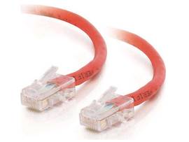 C2G 3FT CAT5E NON-BOOT CROSSOVER UTP-RED