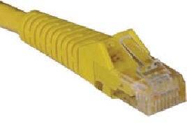 TRIPP LITE 20FTCAT6GIGABIT YELLOWSNGLSS CBL RJ45M/M