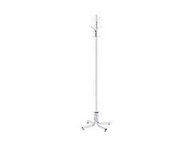 SAFCO COAT RACK FLOOR STND 4 HK CHR