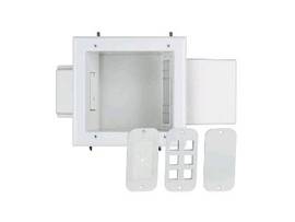 MONOPRICE EXPANDABLE MEDIA BOX WITH DUPLEX RECEPTA
