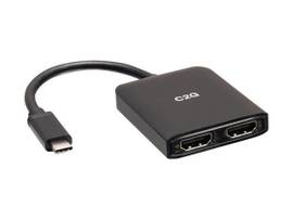 C2G USB C TO 2 PORT HDMI MST HUB