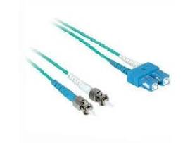 LEGRAND-ORTRONICS C2G 1M SC-ST 10G OM3 MM FIBER-AQUA