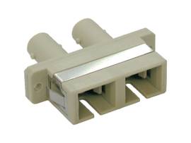 TRIPP LITE DUPLEX MULTIMODE FIBER COUPLER SC/ST