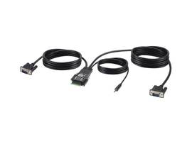 BELKIN COMPONENTS BELKIN MODULAR VGA W/AUDIO DUAL HEAD CONSOLE CABLE 6 FEET