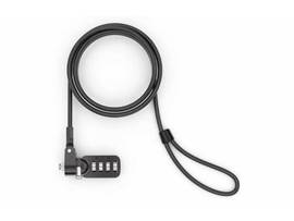 COMPULOCKS T-BAR SECURITY COMBINATION CABLE LOCK BLACK