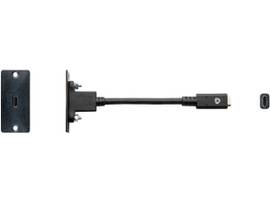 KRAMER WALL PLATE INSERT - USB3.2 TYPE C(F) TO TYPE C(F) CABLE 60 MM