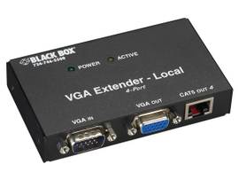 BLACK BOX CORP VGA TRANSMITTER(4 PORT)