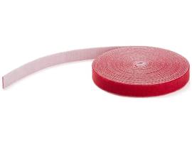 25FT HOOK AND LOOP TAPE CABLE TIES RED