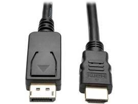 Tripp Lite series DisplayPort 1.2 to HDMI Adapter Cable (DP with Latches to HDMI