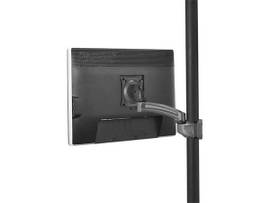 LEGRAND-CHIEF K2 POLE MNT SINGLE DISPLAY 1L ARM BLK