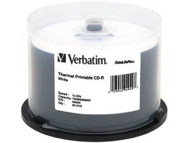 CD-R 80M/700MB 52X WHT THERM 250PK SPDL