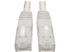 TRIPP LITE CABLE CAT6 GIGABIT MOLDED PATCH WHT 6 FT