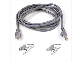 BELKIN CAT6,UTP,RJ45M/M,14 GRY,PATCH