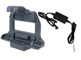 GAMBER KIT: GETAC ZX70 CHARGING CRADLE (7160-1135-01) AND GETAC POWER ADAPTER - BARES WIRE (#7300-0474)