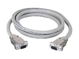 BLACK BOX CORP DB9 CABLE EMI/RFI HOODS, M/M 25-FT7.6M