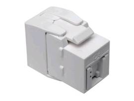 TRIPP LITE KEYSTONE JACK CAT6A/CAT6/CAT5E RJ45 WHT