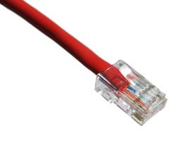 AXIOM 4FT CAT5E 350MHZ PATCH CABLE NON-BOOTED (RED)