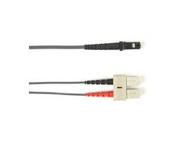 1-m, SC-MTRJ, 62.5-Micron, Multimode, PVC, Gray Fiber Optic Cable