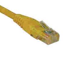 TRIPP LITE CAT5E 350MHZ YELLOMOLDED CBL RJ45 - 5 FT