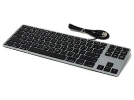 RGB BACKLIT WIRED ALUMINUM TENKEYLESS KEYBOARD FOR MAC - SPACE GRAY