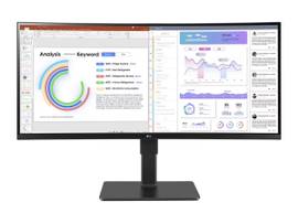 LG 34IN 34BQ77QE-B UltraWide IPS Monitor, USB Type C
