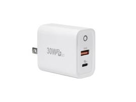 POWER TECHNOLOGIES 30 WATT USB A & C POWER ADAPTER