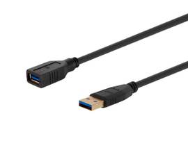 MONOPRICE USB 3.0 TYPE-A TO TYPE-A FEMALE 6FT BLK
