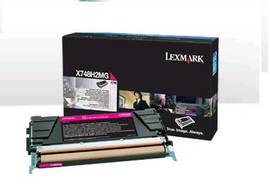 LEXMARK TONER X748 HI-YLD M
