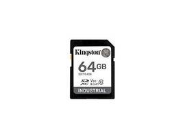 64GB SDXC INDUSTRIAL -40C TO 85C C10 UHS-I U3 V30 A1 PSLC