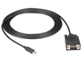 BLACK BOX CORP USBC TO VGA CABLE, 9FT