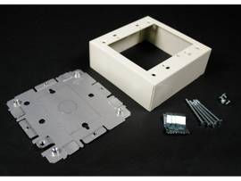 LEGRAND-WIREMOLD STL SWT RECPT BOX 2G 20