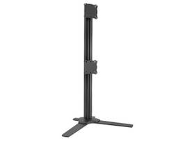 LEGRAND-CHIEF ADJ ARRAY DUAL (1X2) TABLE STAND BLK