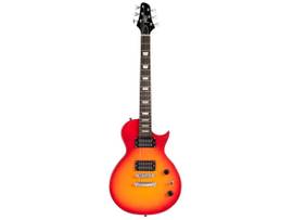 MONOPRICE INDIO BY MONOPRICE 66 CLASSIC V2 CHERRY ELECTRIC GUITAR WITH GIG BAG