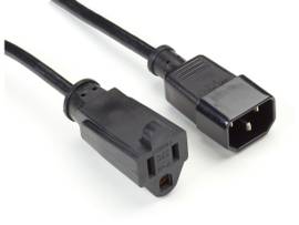 BLACK BOX CORP POWER CORD ADAPTER 1FT EPXR15
