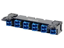 ORTRONICS HDJ ADPT PANEL,6,DUP,LC,12F,OS2,BLUE