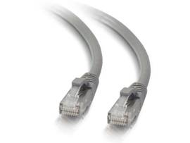 C2G 10ft Cat5e Snagless UTP Cable - Gray