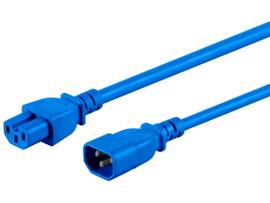 MONOPRICE 3FT 14AWG BLUE HEAVY-DUTY COMPUTER EXTEN