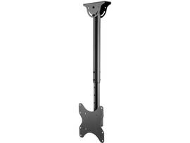 MONOPRICE COMMERCIAL SERIES FULL-MOTION CEILING TV MOUNT BRACKET - FOR TVS 23IN TO 42IN_ MAX WEIGHT 110 LBS._ EXTENSION RANGE OF 22IN TO 35.8IN_ VESA