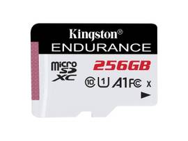 KINGSTON 256GB MICROSDXC ENDURANCE 95R/45W C10 A1 UHS-I CARD ONLY (CAN RETAIL)