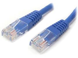 12FT BLUE MOLDED CAT5E UTP PATCH CABLE